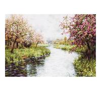 Luca-s Kreuzstichset " Paysage de Printemps ",Ensemble pour Realiser Point