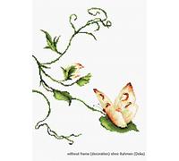 Luca-S LB2243 Kit pour Point de Croix Compté Motif Envol 23,5 x 18,5 cm