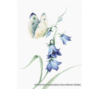 Luca-S LB2248 Kit pour Point de Croix Compté Motif Plaisir d'Été 28 x 20 cm