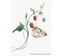 Luca-S LB2268 Kit pour Point de Croix Compté Motif Saveur d'Été 27 x 18 cm