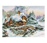 Luca-S BU5001 Kit point de croix Multicolore 43 x 44 cm