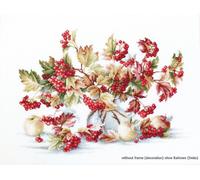 Luca-S set point de croix "Schneeball", motif à compter, 33x23,5cm