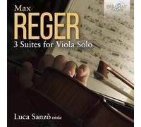 LUCA SANZO - REGER 3 SUITES FOR VIOLA SOLO - CD - G4z