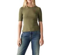 Luca Slim Tee Ivy Green Rib T-Shirt, Vert Ivy, L