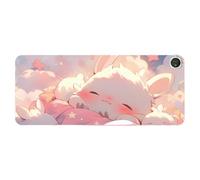 lucaeuden Tapis de souris Bunny Glow - Tapis de bureau à LED avec motif lapin mignon (plusieurs couleurs-103)