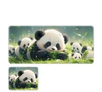 lucaeuden Tapis De Souris Panda Mignon - Tapis De Bureau Multitaille Blossom RGB avec Lumières Réglables color-110