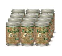 Lucaffè - 12 Boîtes à 22 capsules compostables compatible avec Nespresso machine a café, Crema Caffè Bio | Torréfaction foncé | Goût sucré et crémeux | Arôme intense