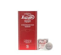 Lucaffè - 150 Café Dosettes ESE 44 mm, Decaffeinato, pour machine a cafe espresso, Compatible Cafetiere dosette | Torréfaction foncée | Emballage Écologique