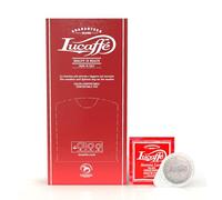 Lucaffé, Café Mamma Lucia, Dosettes d’Expresso 44 mm, Dosettes ESE Compostables en Papier, Mélange de Robusta et d’Arabica, Teneur Élevée en Caféine