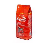 Lucaffé - Café grain Classic, 1 Kg | grain de café pour expresso machine a cafe grain | Torréfaction moyenne | Goût doux et corsé | Arôme fin et chocolaté