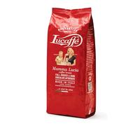 Lucaffé - Café grain Mamma Lucia, 1 Kg | grain de café pour expresso machine a cafe grain | Torréfaction léger | Goût intense et crémeux