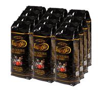 Lucaffé - Café grain Mr. Exclusive 100% Arabica, 12 sacs de 1 Kg | grain de café pour expresso machine a cafe grain | Torréfaction moyenne | Goût doux et crémeux | Arôme intense et enveloppant