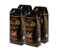 Lucaffé - Café grain Mr. Exclusive 100% Arabica, 4 sacs de 1 Kg | grain de café pour expresso machine a cafe grain | Torréfaction moyenne | Goût doux et crémeux | Arôme intense et enveloppant