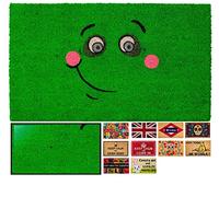 LucaHome - Paillasson Original et Amusant en Coco Naturel - 40 x 70 cm - Idéal pour Les Portes extérieures, Les couvertures, Les couloirs et Les entrées de Maisons