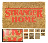 LucaHome - Paillasson Original et Amusant en Coco Naturel - Paillasson Stranger Home 33 x 60 cm - Idéal pour Portes extérieures couvertes, couloirs et entrées de Maison