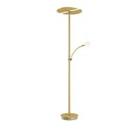 Lucande - Anniki lampadaire LED Brass