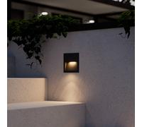 Lucande - Loya Square Spot Encastré Extérieur IP54 Dark Grey