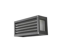 Lucande Applique Exterieur Aurelien (Moderne) en Noir Aluminium (1 lampe,à E27), Murale Exterieur, Luminaire Lampe Jardin, Eclairage d’exterieur