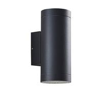 Lucande Applique Exterieur Thomke à intensité variable (Moderne) en Gris Aluminium (à 2 lampes, E27), Murale Exterieur, Luminaire Lampe Jardin, Eclairage