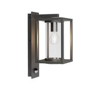 Lucande Applique extérieure 'Ferda' à intensité variable (Moderne) en Noir en Aluminium (1 lampe,à E27) | Applique pour mur extérieur/façade de maison, maison, terrasse und balcon