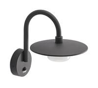 Lucande Applique extérieure Zamalino à intensité variable (Moderne) en Noir Aluminium (1 lampe,à GX53), pour mur extérieur/façade de maison terrasse und balcon