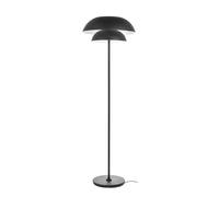 Lucande Lampadaire Kellina (Moderne) en Noir Métal e. a. pour Salon & Salle à manger (1 lampe,à E27), lampe sur pied design de salon lampadaire éclairage indirect