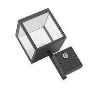 Lucande LED Applique Exterieur Cube (Moderne) en Noir Aluminium (1 lampe,à), Murale Luminaire Lampe Jardin Eclairage d’exterieur