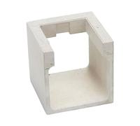 Lucande LED Applique Exterieur en béton Riak (Moderne) Gris e. a. pour Salle de bain (à 2 lampes,), Murale Luminaire Lampe Jardin Eclairage