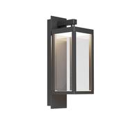 Lucande LED Applique Exterieur Ferdinand (Moderne) en Gris Aluminium (1 lampe,à), Murale Luminaire Lampe Jardin Eclairage d’exterieur