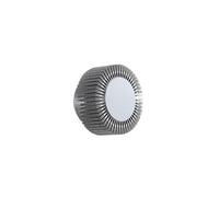 Lucande LED Applique Exterieur Keany (Moderne) en Gris Aluminium e. a. pour Salle de bain (1 lampe,à), Murale Luminaire Lampe Jardin Eclairage