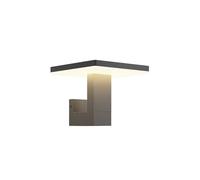 Lucande LED Applique Exterieur Olesia (Moderne) en Noir Aluminium (1 lampe,à), Murale Luminaire Lampe Jardin Eclairage d’exterieur