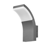 Lucande LED Applique Exterieur Timm (Moderne) en Noir Aluminium (1 lampe,à), Murale Luminaire Lampe Jardin Eclairage d’exterieur