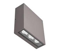 Lucande - Trizy LED Square d’extérieurApplique Murale Graphite