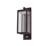 Lucande LED Applique extérieure Ferdinand (Moderne) en Marron Aluminium (1 lampe,à), pour mur extérieur/façade de maison terrasse und balcon