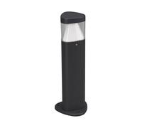 Lucande LED Borne Eclairage Exterieur Milou (Moderne) en Noir Aluminium (1 lampe,à), Lumineuse Luminaire Lampe Jardin Led