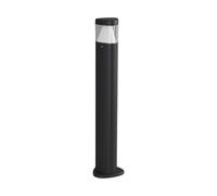 Lucande LED Borne Eclairage Exterieur Milou (Moderne) en Noir Aluminium (1 lampe,à), Lumineuse Luminaire Lampe Jardin Led