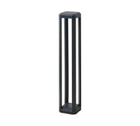 Borne lumineuse extérieur Fery Lucande, gris, Aluminium, Moderne, Eclairage Exterieur LED