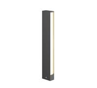 Borne lumineuse extérieur Lirka Lucande, noir, Aluminium, Moderne, Eclairage Exterieur LED