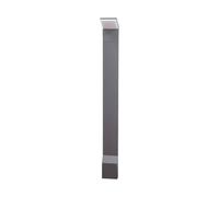 Borne lumineuse extérieur NEVIO Lucande, noir, Aluminium, Moderne, Eclairage Exterieur LED