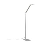 Lucande LED Lampadaire Resi à intensité variable (Moderne) en Gris Aluminium e. a. pour Bureau (1 lampe,à), Sur Pied Lampe a de Sol