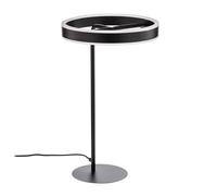 Lucande LED Lampe a poser Yekta à intensité variable (Moderne) en Noir Métal e. a. pour Salon & Salle manger (1 lampe,à), de Chevet Table