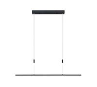 Lucande LED Suspension Stakato à intensité variable (Moderne) en Noir Métal e. a. pour Salon & Salle manger (à 6 lampes,), lampe plafonnier suspension