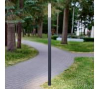 Lucande, luminaire d'extérieur LED Sidny, 220 cm, anthracite, IP54 Sidny Lucande, noir, Aluminium, Moderne