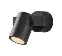 Lucande Luminaire extérieur Kavuna à intensité variable (Moderne) en Noir Aluminium (1 lampe,à GU10), Projecteur d’extérieur luminaire pour le jardin la terrasse balcon &