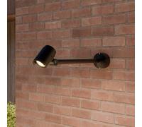 LED Luminaire extérieur Beatrix (Moderne) en Noir Aluminium (1 lampe,à), Projecteur d’extérieur spot luminaire pour le jardin la terrasse balcon & maison