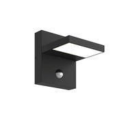 Lucande - Silvan Applique Murale d'Extérieur w/Sensor Graphite/White