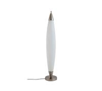 Lucande - Tarell LED Lampadaire H146 Dim. Blanc/Nikkel