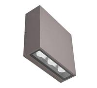 Lucande - Trizy LED Square d’extérieurApplique Murale Graphite