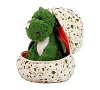 Lucaqina Jouet Peluche Dinosaure | Décoration d'Intérieur en Style Cartoon Mignonne et Douce avec Une Aile - Œufs avec Dinosaures à l'Intérieur | pour, Adultes, Garçons, Filles, Adolescents, Famille