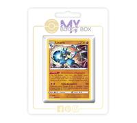 Lucario 079/172 Holo ou Reverse (aléatoire) - Myboost X Epée et Bouclier 9 Stars Étincelantes - Coffret de 10 Cartes Pokémon Françaises